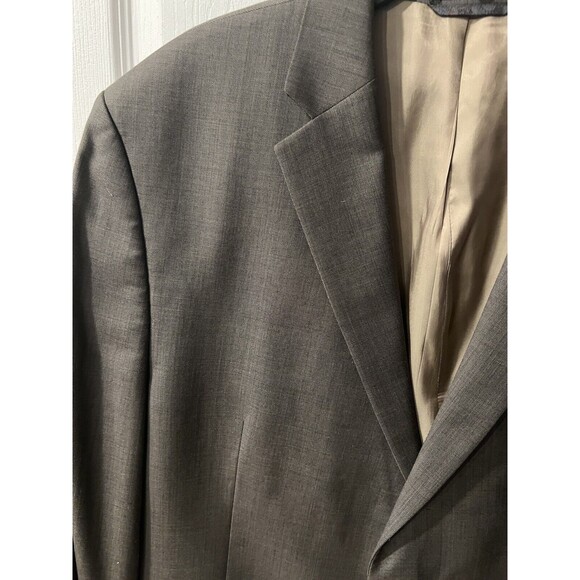 Lauren Ralph Lauren Jacket Mens 46R Brown Plaid Wool Blazer Sportcoat Preppy - Picture 4 of 12